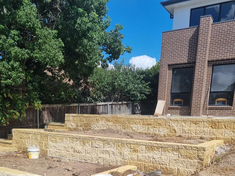 Yard levelling and landscaping preparation Sydney