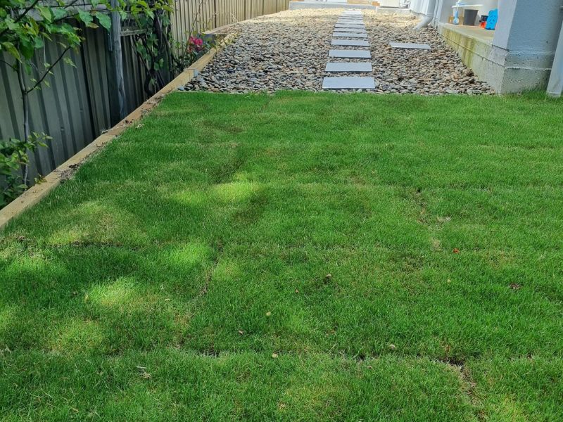 Residential landscaping work by Active Landscapes
