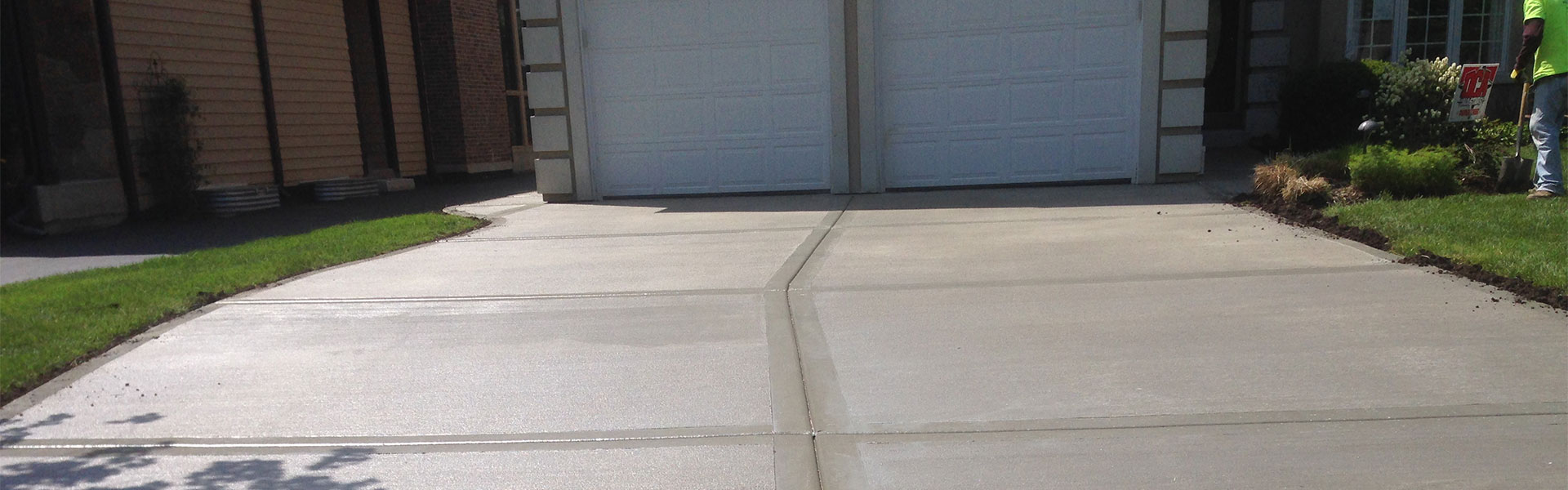 Driveway concrete project Sydney